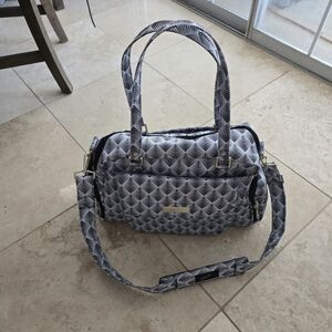 Jujube Diaper Bag Medium Black + White Graphic Pattern